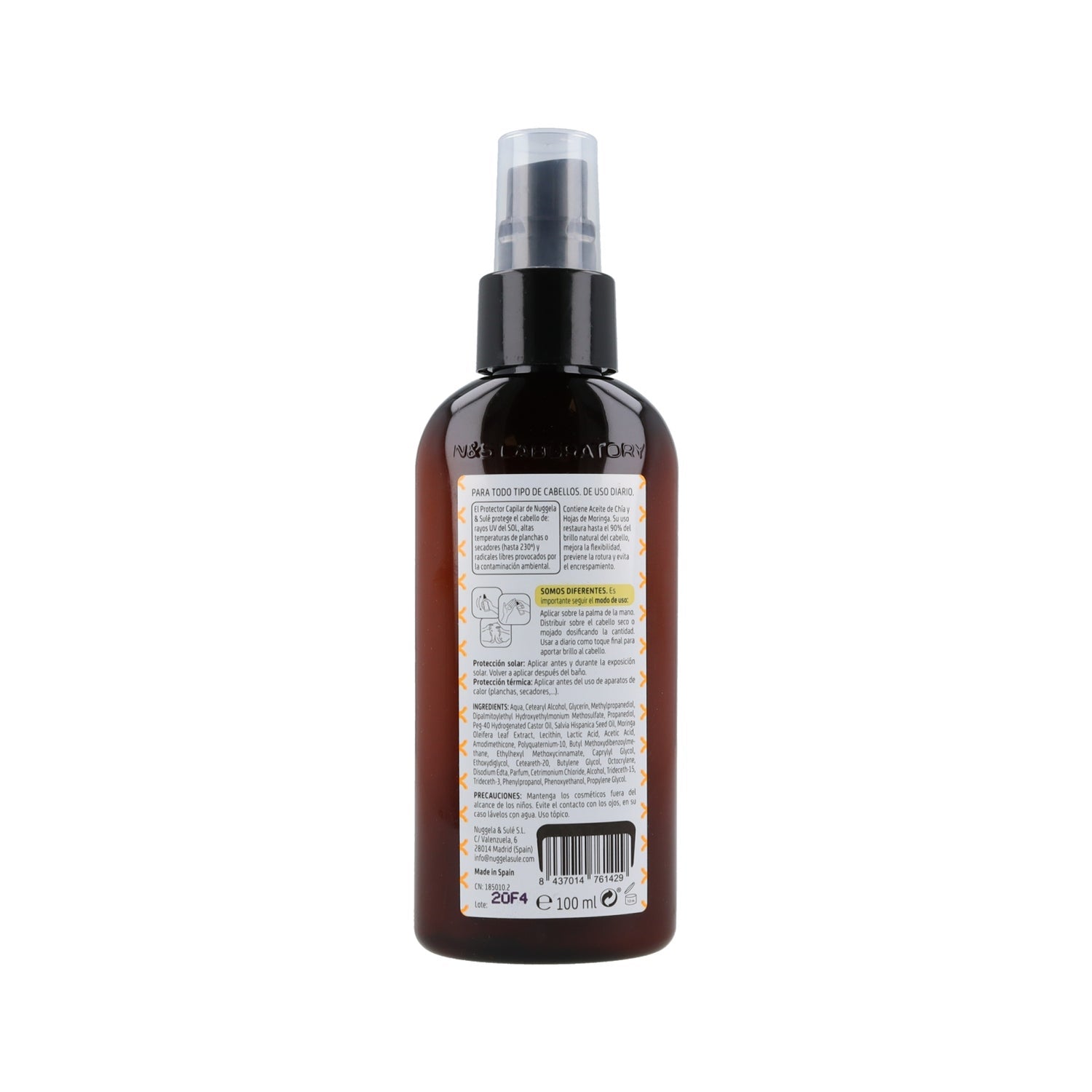 Nuggela & Sulé Total Protector Capilar Triple Protección 100ml