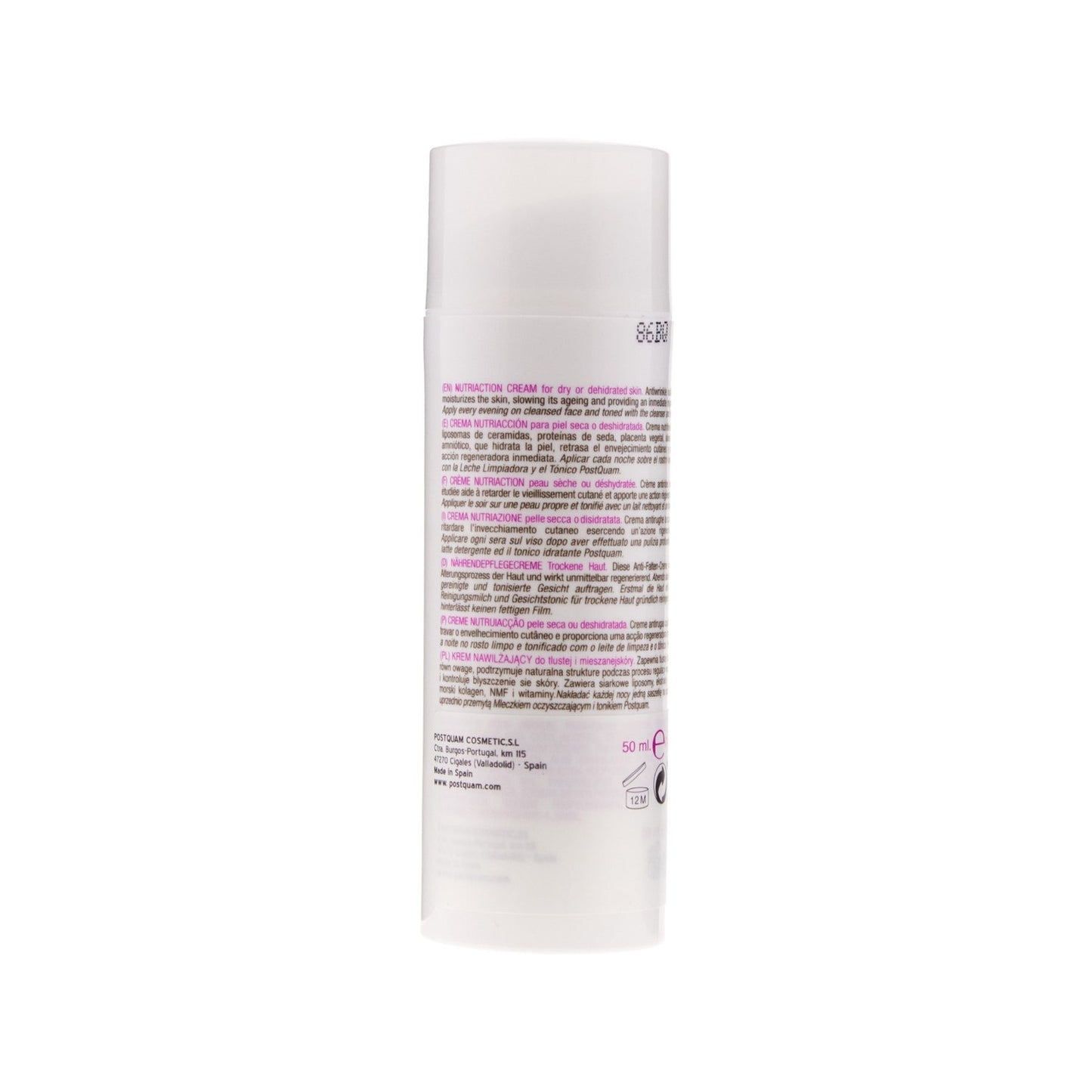 Postquam crema nutritiva piel seca o deshidratada 50ml