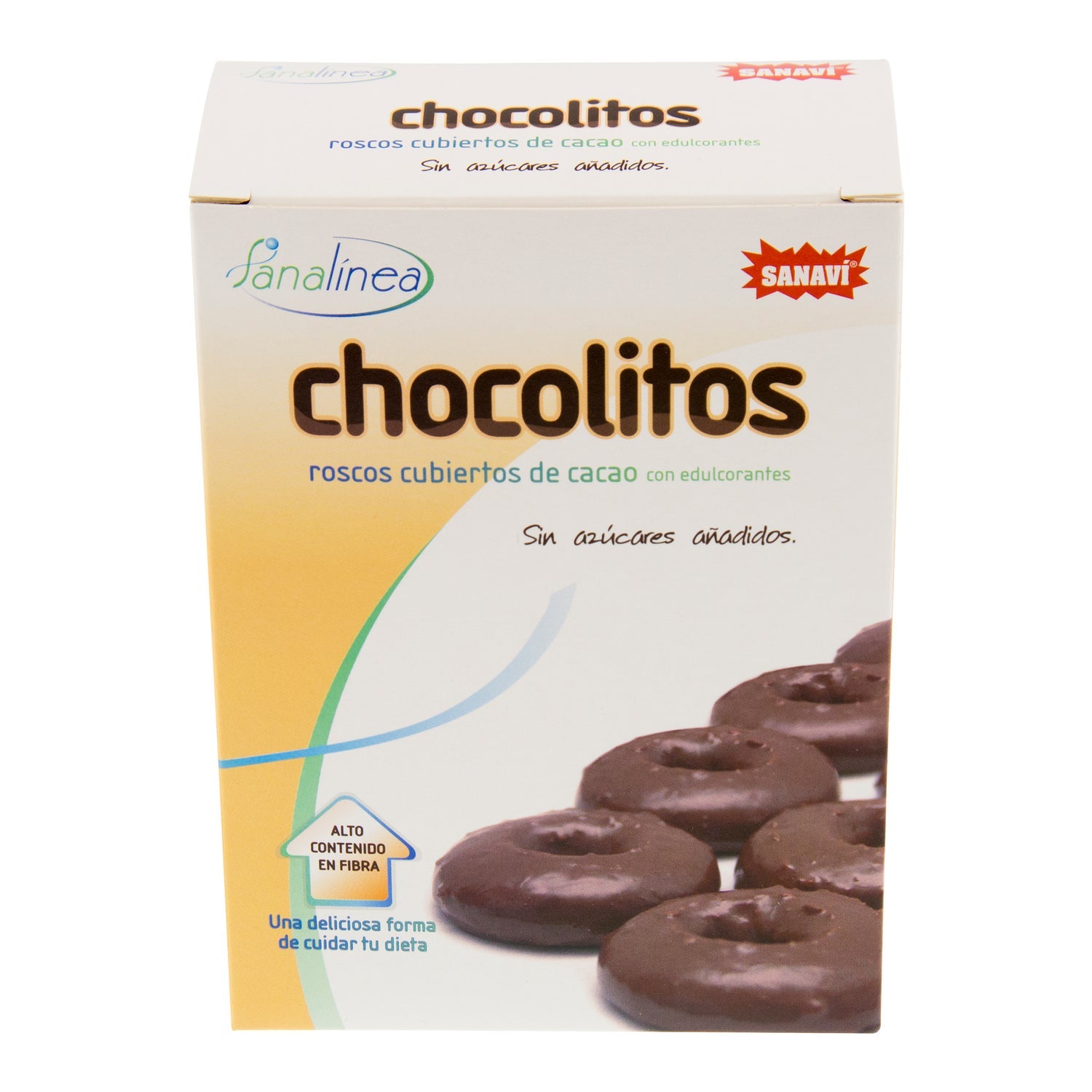 Sanavi Chocolitos sin Azúcar Bio 150 g