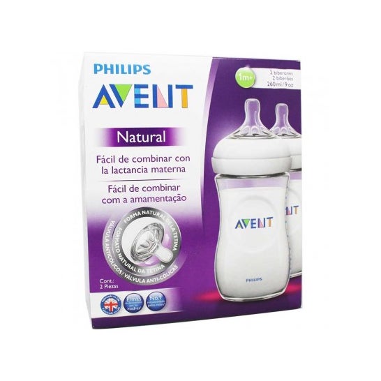 Philips Avent Pack Natural Biberón 2x260ml