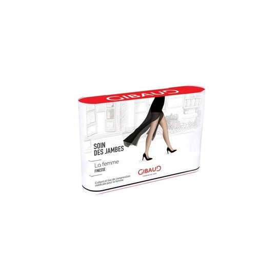 Gibaud la Femme Finesse Pantimedia 2 Encaje Muy Claro T2 L 1 ud
