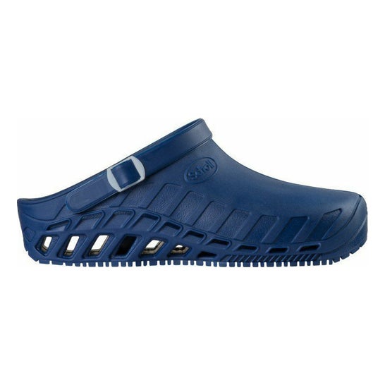 Scholl Zueco Evo Tpr Unisex Azul Talla 44/45 1 Par