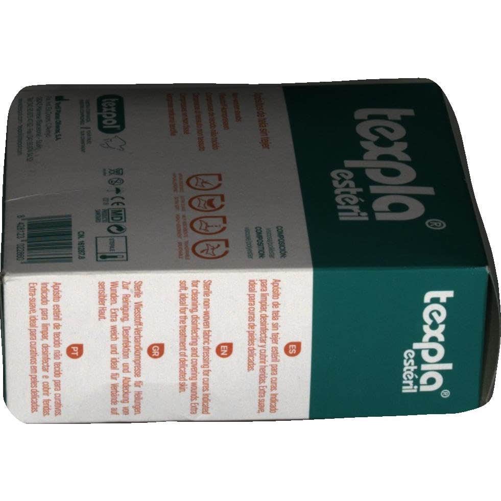 Texpla apósito esteril 10x10cm 5uds