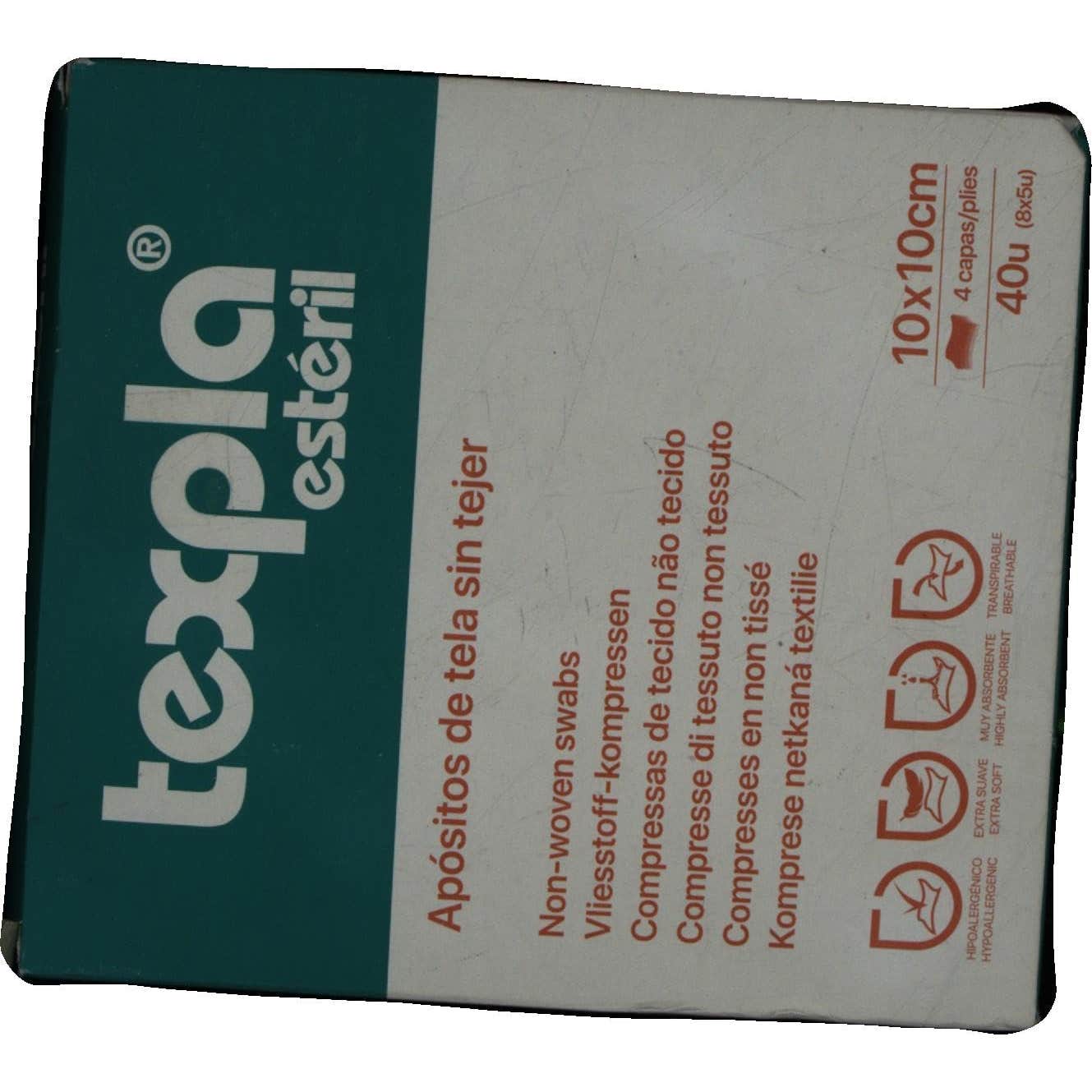 Texpla apósito esteril 10x10cm 5uds