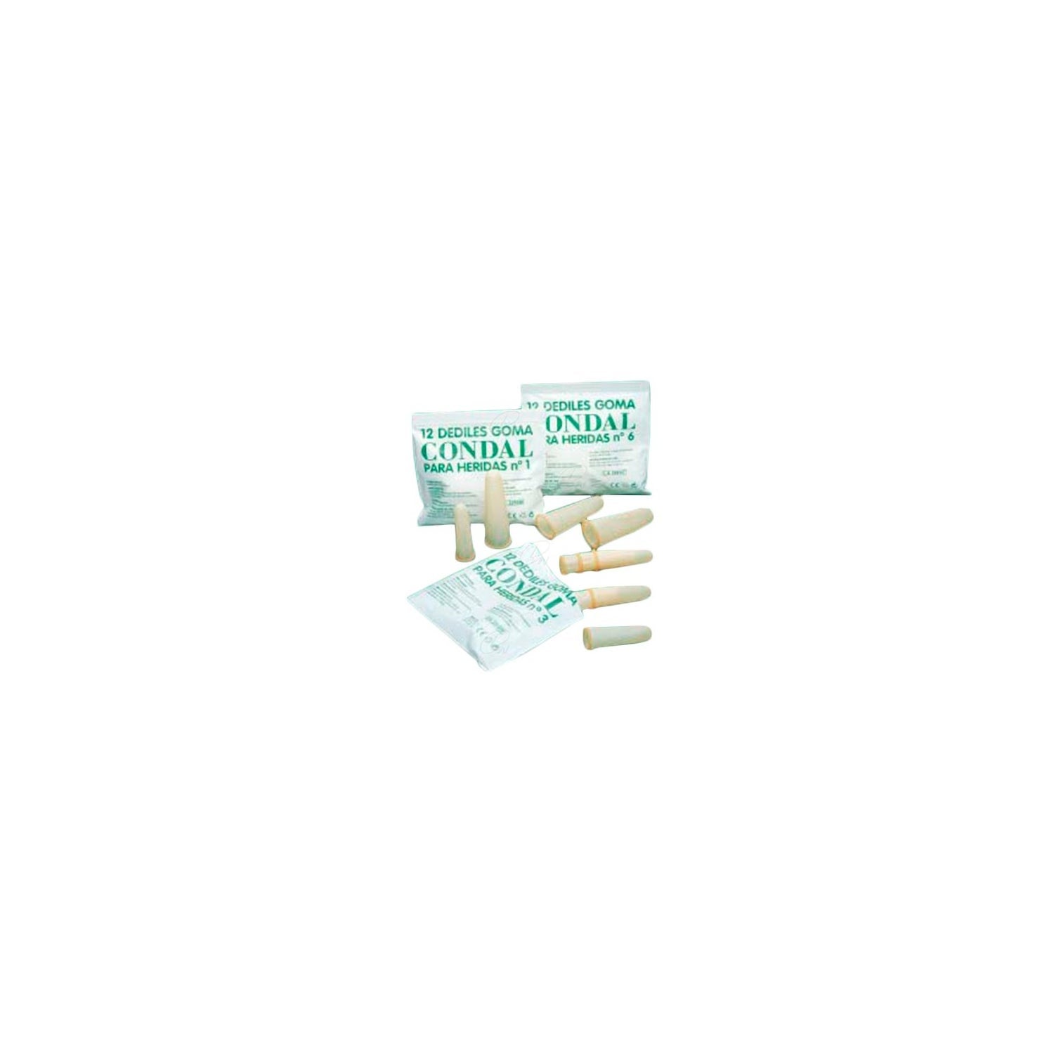 Condal Dediles Goma Nº4 12uds
