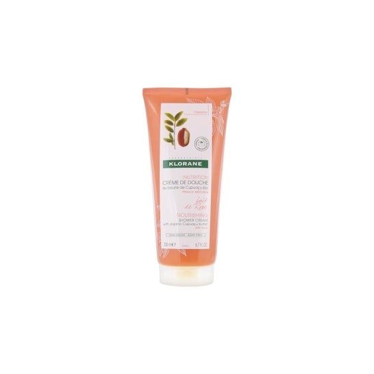 Crema de Ducha Klorane Leche Rosa 200 ml