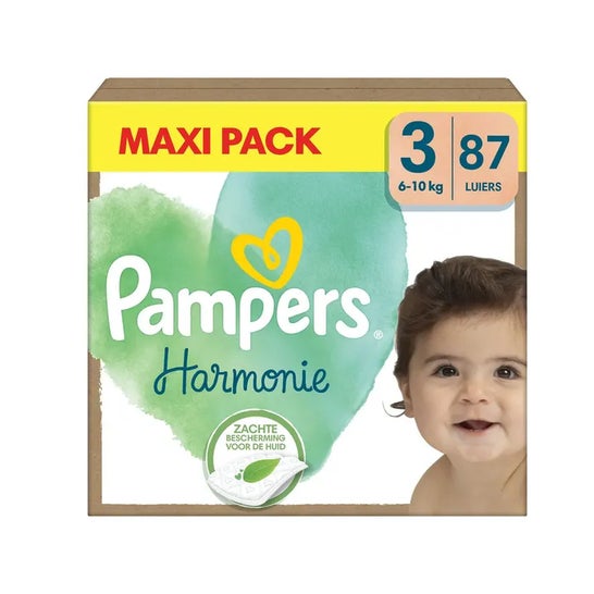 Pampers Harmonie Megapack Talla 3 6-10kg 87uds
