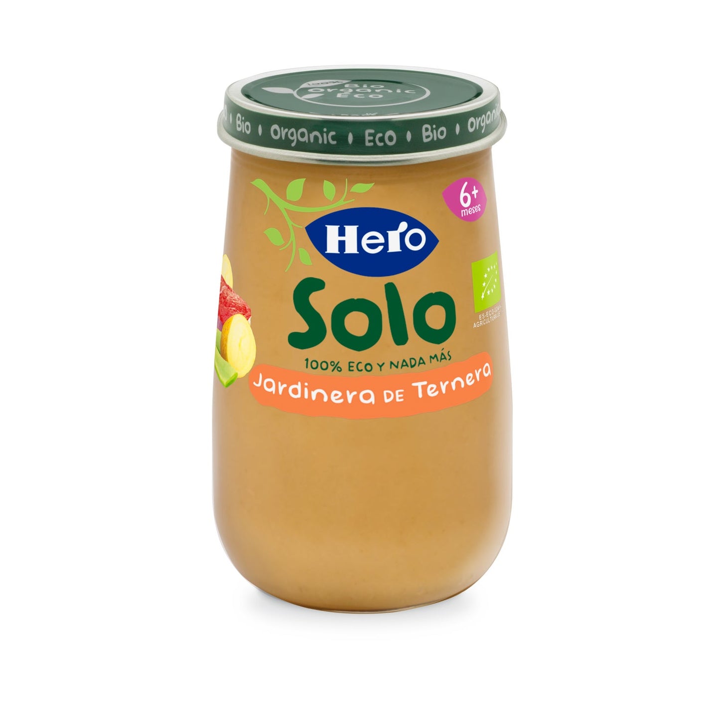 Hero Baby Solo Jardinera Ternera 190 g