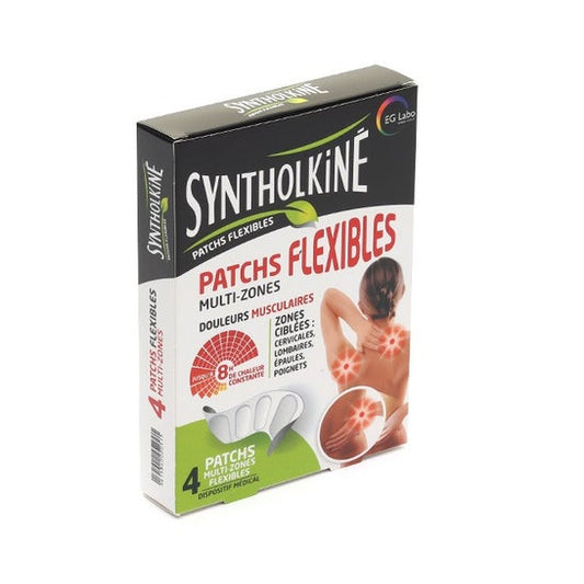 Syntholkine Parche Calentador Flexible 4uds