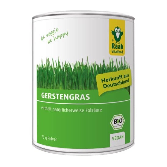 Raab Vitalfood Verde De Cebada Polvo Bio 75g