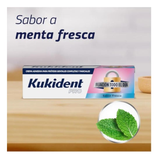 Kukident Pro Complete Crema Adhesiva Sabor Fresco 70g