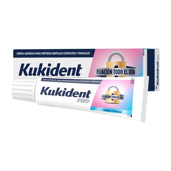 Kukident Pro Complete Crema Adhesiva Sabor Fresco 70g