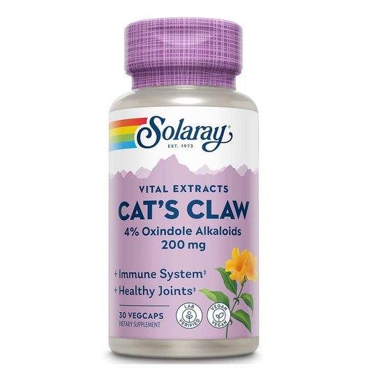 Solaray Uña Gato Cáps 200 mg