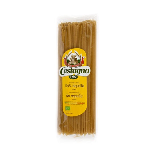 Castagno Espagueti Espelta Blanca Eco 500 g