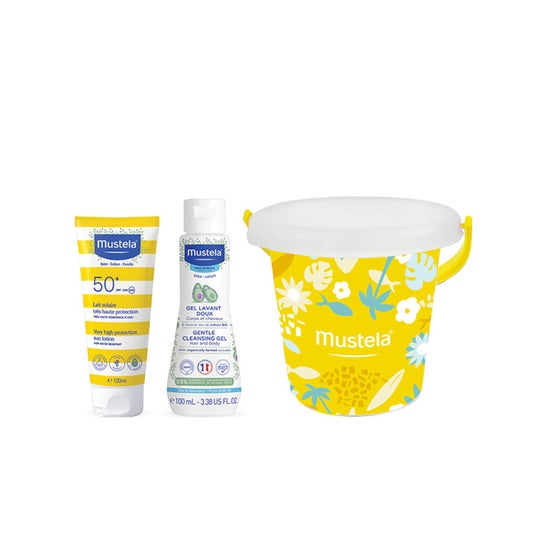Mustela Protector Solar Bebés SPF50 + Kit Con Juguete De Playa