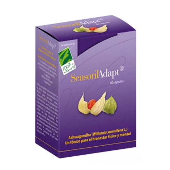 100% Natural Sensoril Adapt Tónico 60 Perlas