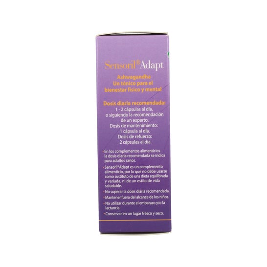 100% Natural Sensoril Adapt Tónico 60 Perlas