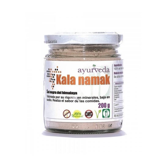 Kala Namak Sal Negra Ayurdevica 200 g