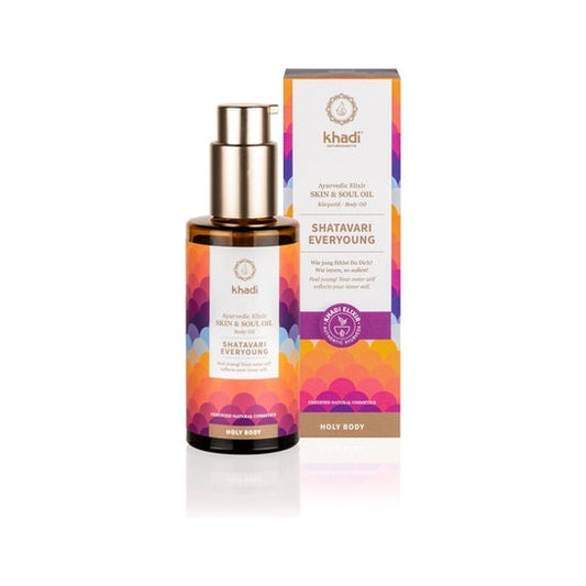 Khadi Aceite Elixir Ayurveda Anti Edad Shatavari 100ml