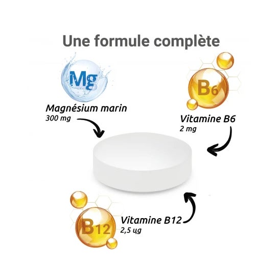 Mag 2 24H Magnésium Marin 120 Comprimés