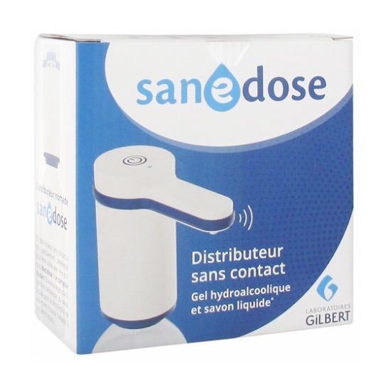 Gilbert Sanedose Dispensador sin Contacto Gel Hidroalcohólico Líquido 1 ud