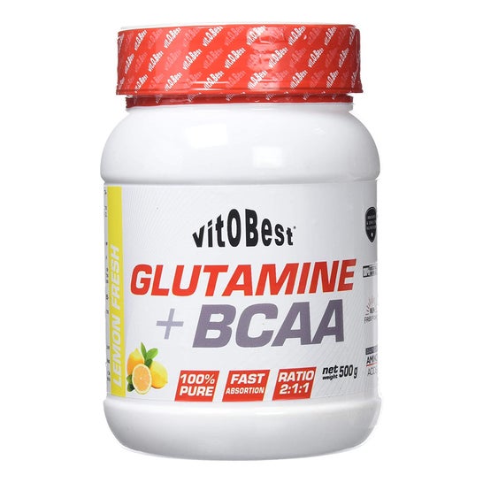 Vitobest Glutamine + Bcaa Limón 500 g