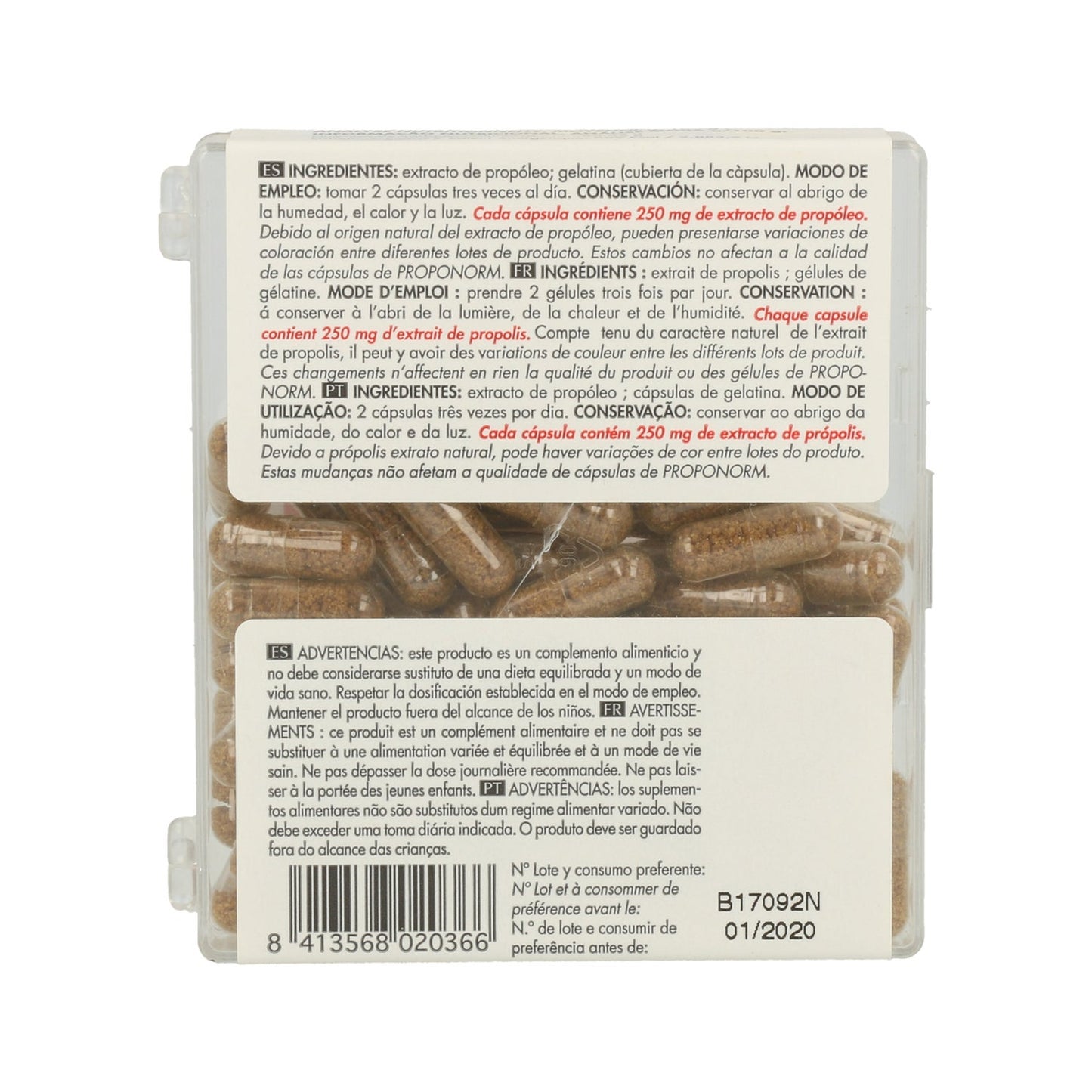Proponorm 60 Cap.intersa