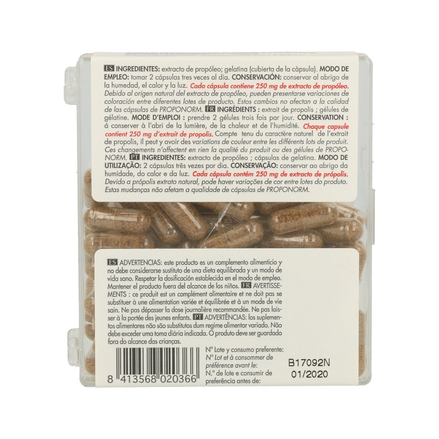 Proponorm 60 Cap.intersa