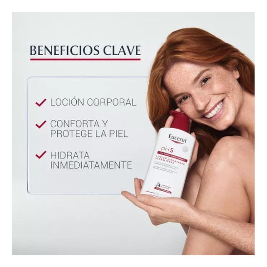 Eucerin Loción Ultraligera Hidratante Corporal pH5 400ml