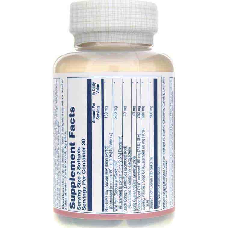 Solaray Phyto Estrogen + EFAs 60comp