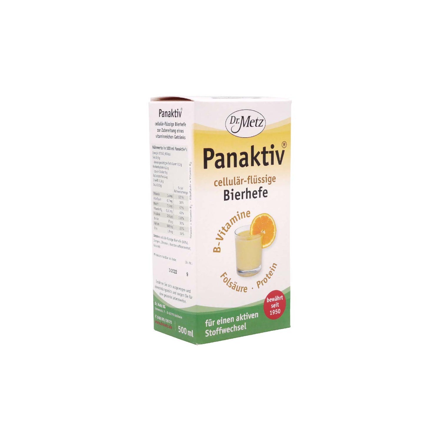 Fleurymer Panaktiv Levadura Líquida Metz 500ml