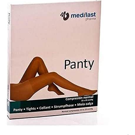 Medilast panty beige compresión normal T-XL 1par