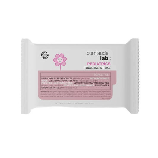 Cumlaude Lab Pediatrics Toallitas Íntimas 15uds