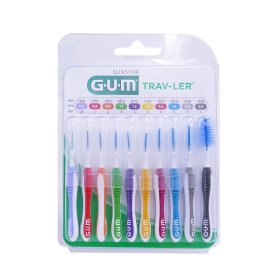 Gum Trav-ler Brossettes Interdentaires 10uts