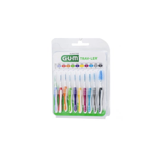 Gum Trav-ler Brossettes Interdentaires 10uts