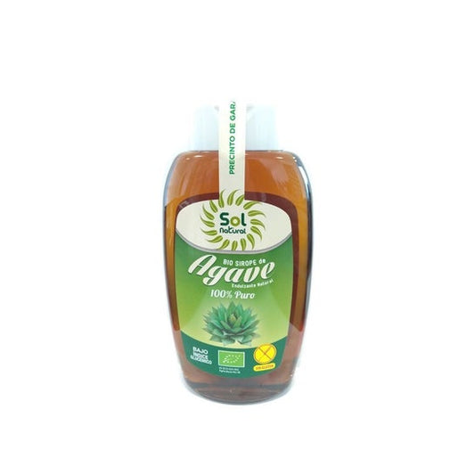 Solnatural Sirope Agave Bio sin Gluten Antigoteo 500 ml
