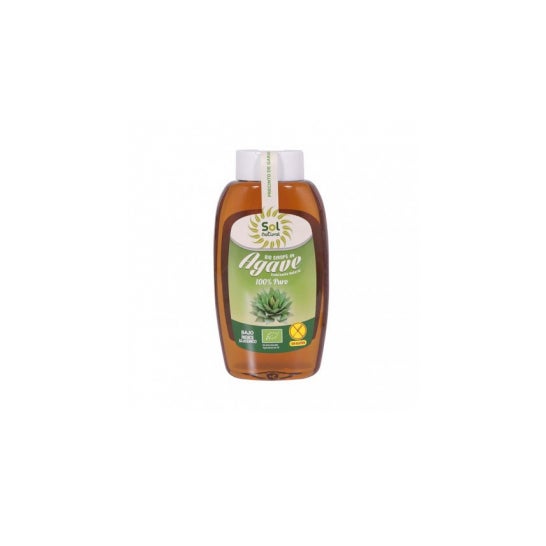 Solnatural Sirope Agave Bio sin Gluten Antigoteo 500 ml
