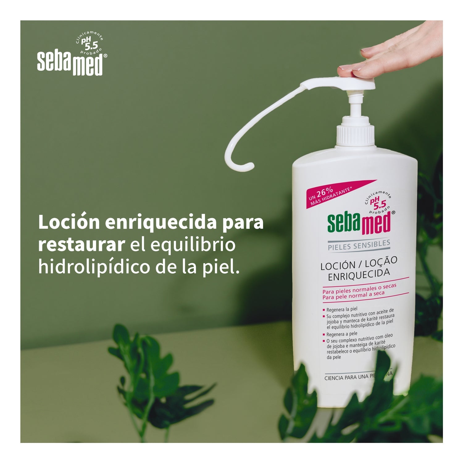Sebamed Loción Corporal Enriquecida 1000ml