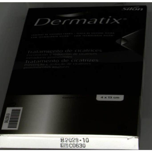 Dermatix lámina silicona 4x13cm 1ud