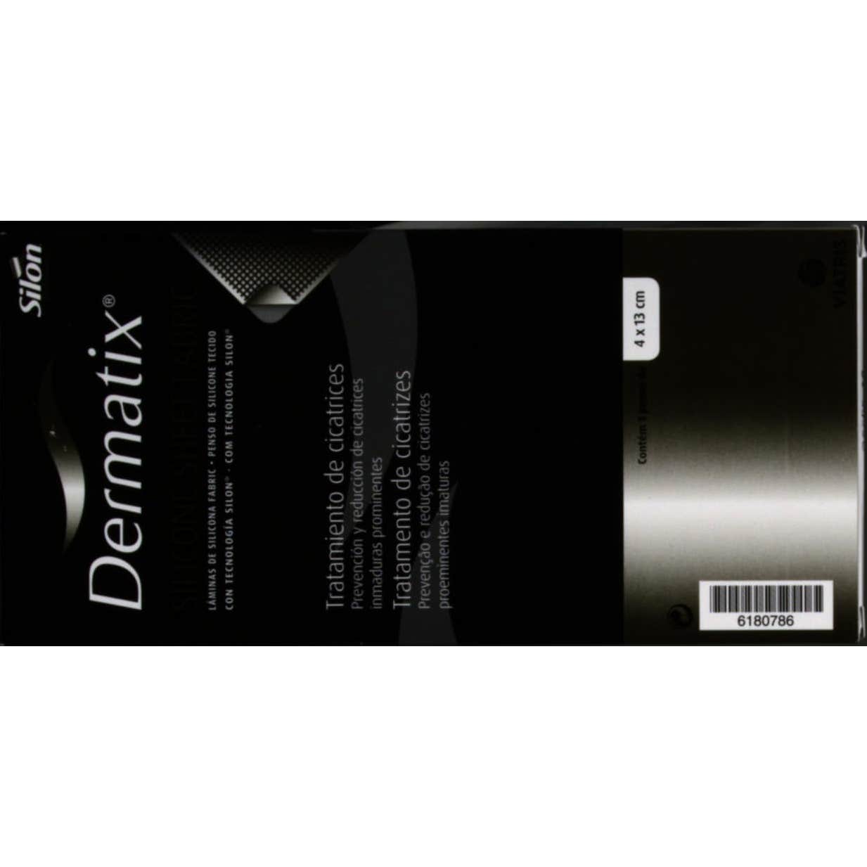 Dermatix lámina silicona 4x13cm 1ud