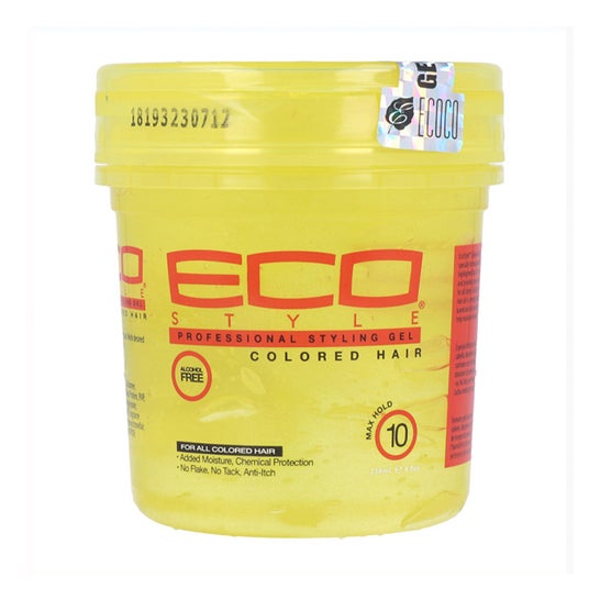 Eco Styler gel Fijador Cabello Teñido Amarillo Fuerte 236 ml
