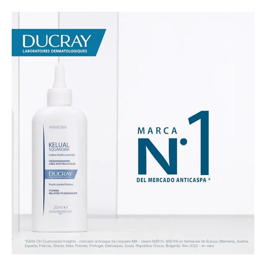 Ducray Kelual Squanorm Loción Anticaspa Fresh Control 200ml