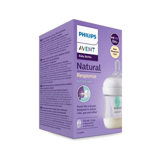 Philips Avent Biberon SCY670/01 Natural AirFree 125 ml