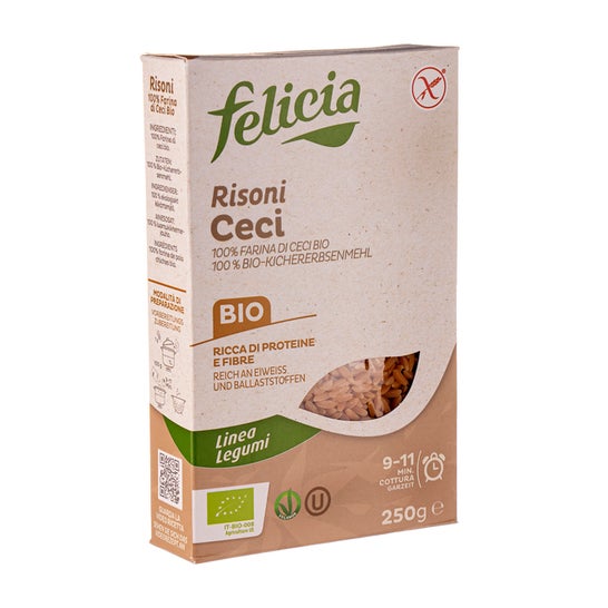 Felicia Bio Risoni Garbanzos 250g