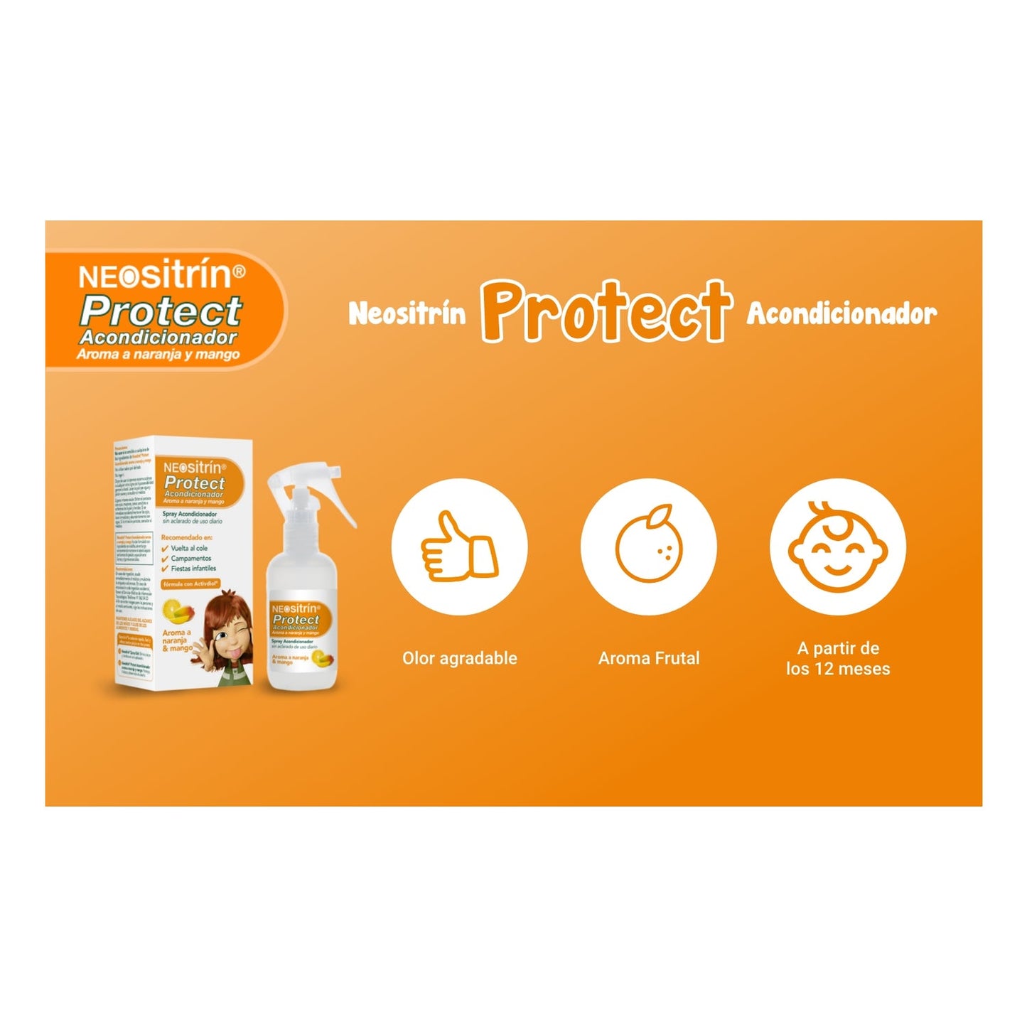 Neositrín Protect Acondicionador Repelente para Piojos Spray 200ml