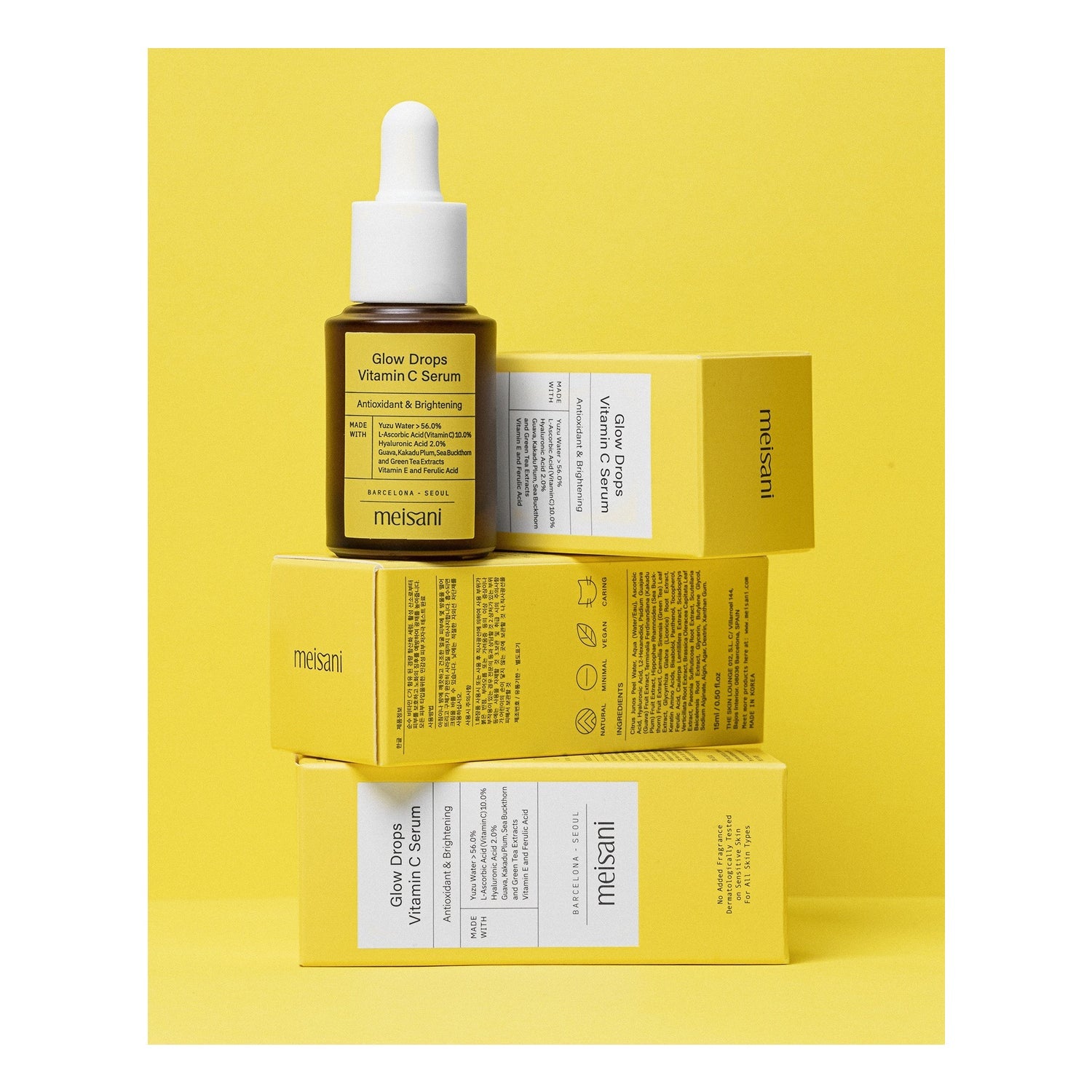 Meisani Glow Drops Vitamin C Sérum 15ml