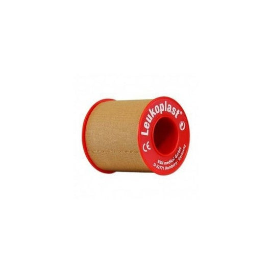 Leukoplast esparadrapo color carne 5mx5cm 1ud