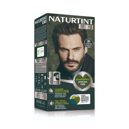 Naturtint Kit Tinte Men 3N Castaño Oscuro
