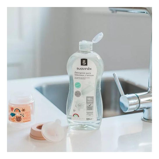 Suavinex Gel Limpiador Específico para Biberones y Tetinas 500ml