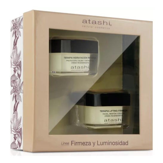 Atashi Cofre Terapia Liftting-Firmeza 50ml + Hidratación Intensa 50ml